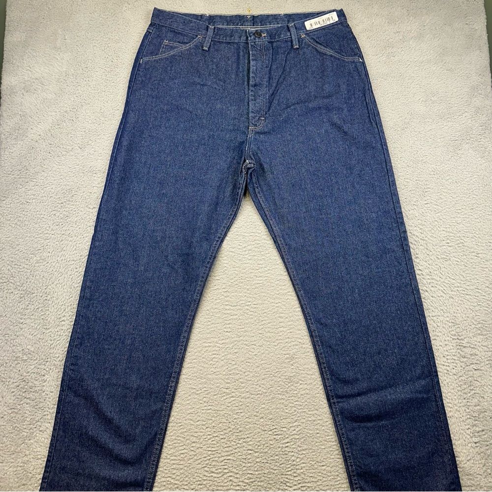Bulwark FR Jeans Mens 40x34 Blue Denim Flame Resistant Work Wear Straight 38x34*